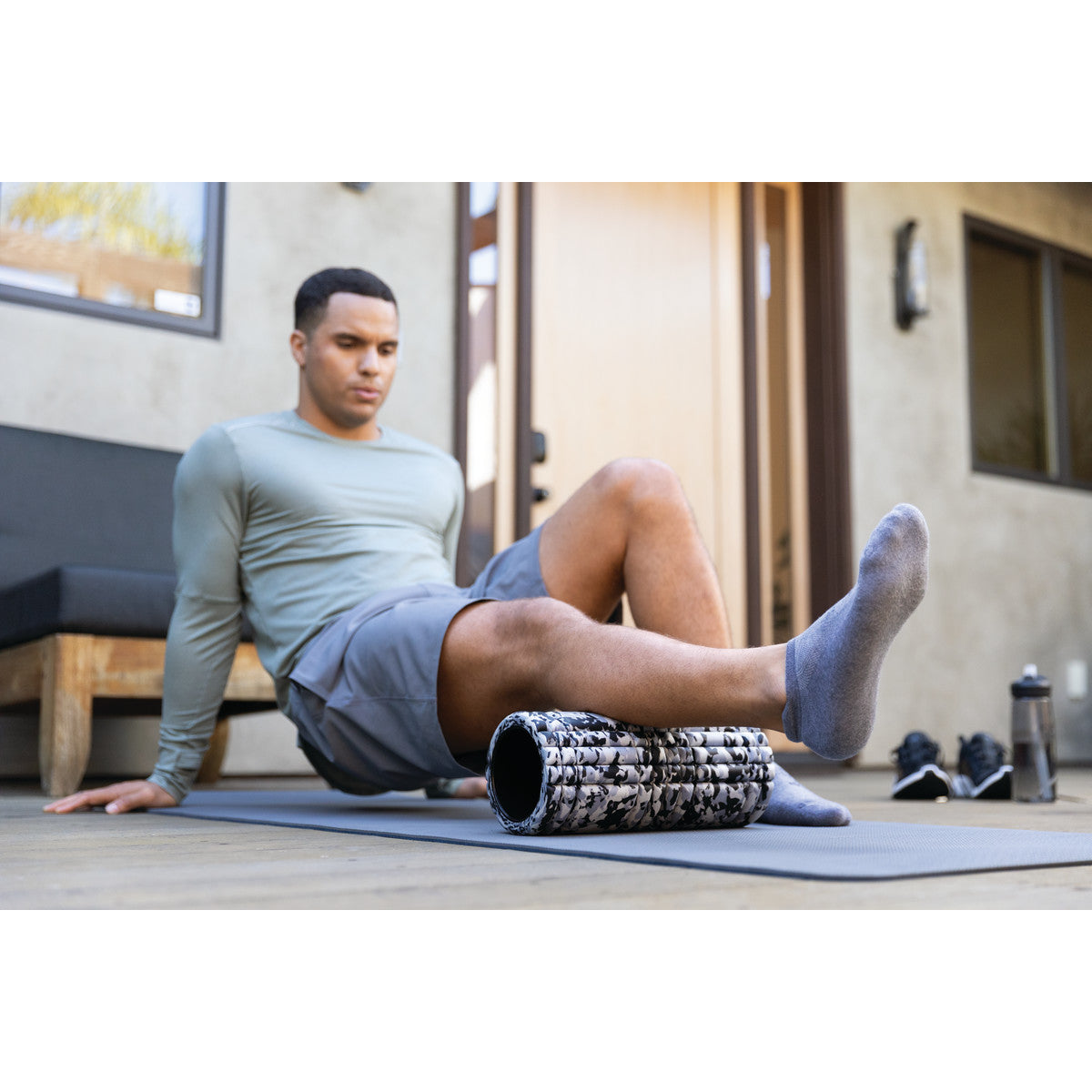 Grid 1 Foam Roller - Grey Camo